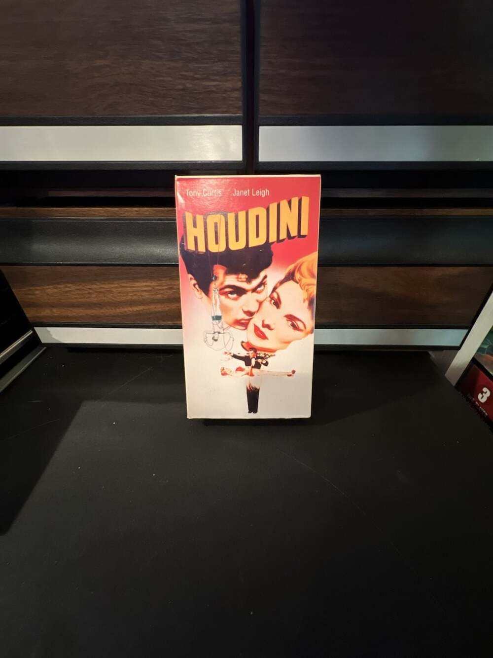 Houdini (1953) Paramount Home Video VHS Tape, Starring Tony Curtis